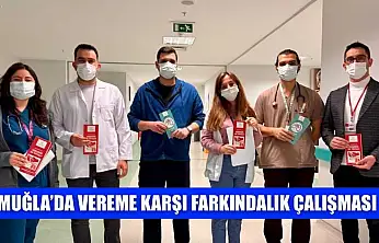 Muğla'da vereme karşı farkındalık çalışması
