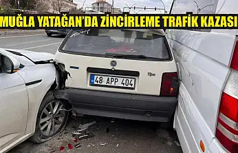 Muğla Yatağan'da zincirleme trafik kazası