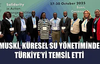 MUSKİ, Küresel Su Yönetiminde Türkiye'yi Temsil Etti