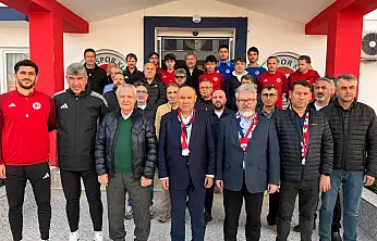Otgöz'den Fethiyespor ziyareti, stadyum süreci değerlendirildi