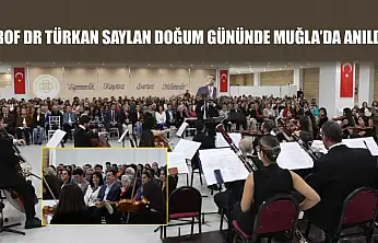 Prof Dr Türkan Saylan doğum gününde Muğla'da anıldı