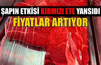 Şapın etkisi kırmızı ete yansıdı fiyatlar artıyor