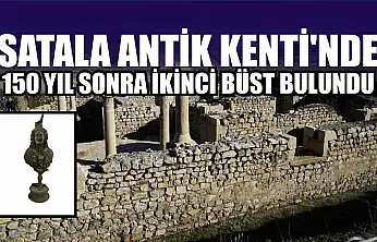 Satala Antik Kenti'nde 150 yıl sonra ikinci büst bulundu