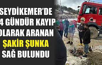 Seydikemer'de 14 Gündür Kayıp Olarak Aranan Şakir Şunka Sağ Bulundu