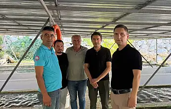 Seydikemer'de Alabalık Üretim Tesislerine Ziyaret