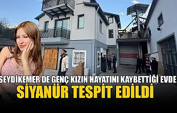 Seydikemer'de genç kızın hayatını kaybettiği evde siyanür tespit edildi