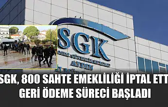 SGK, 800 Sahte Emekliliği İptal Etti: Geri Ödeme Süreci Başladı