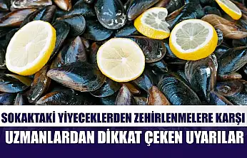 Sokaktaki yiyeceklerden zehirlenmelere karşı uzmanlardan dikkat çeken uyarılar