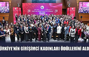Türkiye'nin Girişimci Kadınları Ödüllerini Aldı