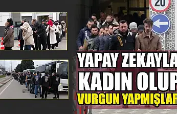Yapay zekayla kadın olup vurgun yapmışlar