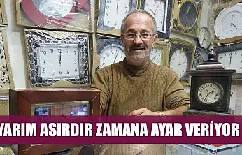 Yarım asırdır zamana ayar veriyor