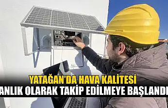 Yatağan'da hava kalitesi anlık olarak takip edilmeye başlandı