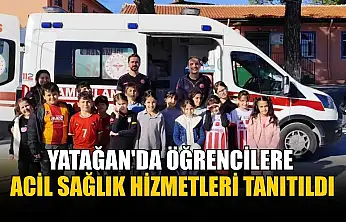 Yatağan'da öğrencilere acil sağlık hizmetleri tanıtıldı