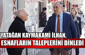 Yatağan Kaymakamı İlhan, esnafların taleplerini dinledi