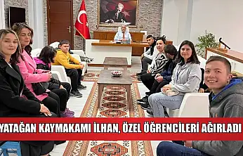 Yatağan Kaymakamı İlhan, özel öğrencileri ağırladı