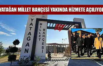 Yatağan Millet Bahçesi yakında hizmete açılıyor