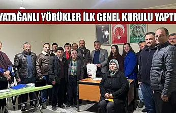 Yatağanlı yörükler ilk genel kurulu yaptı
