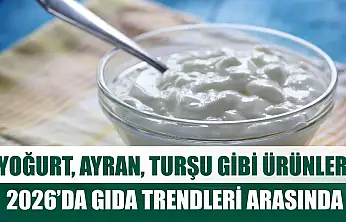 Yoğurt, ayran, turşu gibi ürünler 2026'da gıda trendleri arasında
