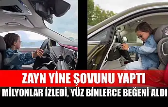 Zayn yine şovunu yaptı: Milyonlar izledi, yüz binlerce beğeni aldı