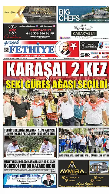 E-Gazete - Tarih: 26 Ağustos 2024