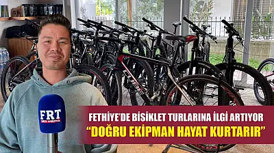 Fethiye'de bisiklet turlarına ilgi artıyor: 'Doğru ekipman hayat kurtarır'