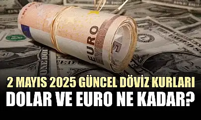 2 Mayıs 2025 güncel döviz kurları: Dolar ve euro ne kadar?