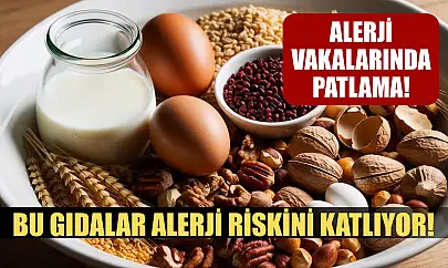 Alerji vakalarında patlama! Bu gıdalar alerji riskini katlıyor!
