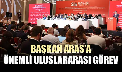 Başkan Aras'a Önemli Uluslararası Görev