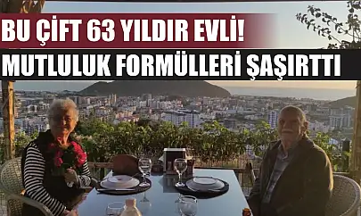 Bu çift 63 yıldır evli! Mutluluk formülleri şaşırttı
