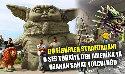 Bu figürler strafordan! O Ses Türkiye'den Amerika'ya uzanan sanat yolculuğu