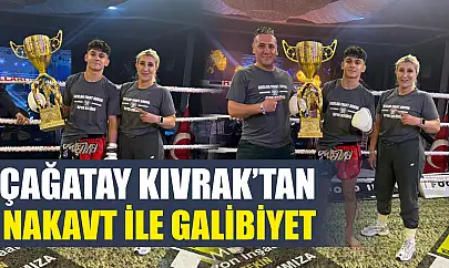 Çağatay Kıvrak'tan nakavt ile galibiyet