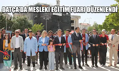 Datça'da Mesleki Eğitim Fuarı düzenlendi