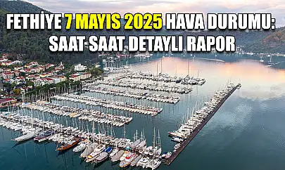 Fethiye 7 Mayıs 2025 Hava Durumu: Saat Saat Detaylı Rapor