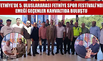 Fethiye'de 5. Uluslararası Fethiye Spor Festivali'nde emeği geçenler kahvaltıda buluştu