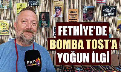 Fethiye'de 'Bomba Tost'a yoğun ilgi