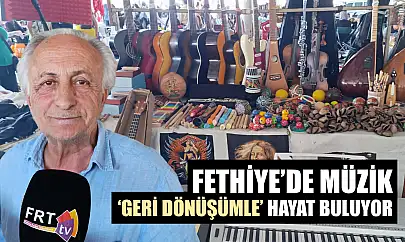 Fethiye'de müzik 'geri dönüşümle' hayat buluyor