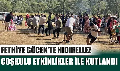 Fethiye Göcek'te Hıdırellez, Coşkulu Etkinlikler İle Kutlandı