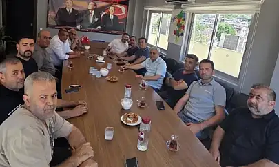 Fethiye Sanayi Esnaflarından MHP İlçe Başkanına Hayırlı Olsun Ziyareti