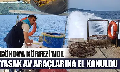 Gökova Körfezi'nde yasak av araçlarına el konuldu