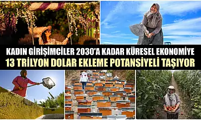 Kadın girişimciler 2030'a kadar küresel ekonomiye 13 trilyon dolar ekleme potansiyeli taşıyor