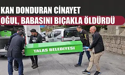 Kan donduran cinayet: Oğul, babasını bıçakla öldürdü