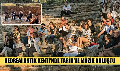 Kedreai Antik Kenti'nde tarih ve müzik buluştu