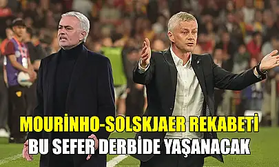 Mourinho-Solskjaer rekabeti bu sefer derbide yaşanacak
