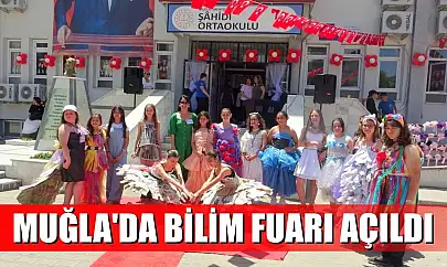 Muğla'da bilim fuarı açıldı