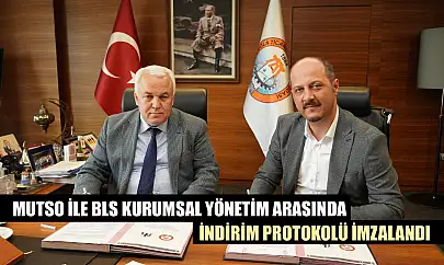 MUTSO ile BLS Kurumsal Yönetim arasında indirim protokolü imzalandı