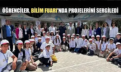 Öğrenciler, Bilim Fuarı'nda projelerini sergiledi