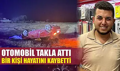 Otomobil Takla Attı: Bir Kişi Hayatını Kaybetti