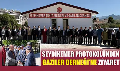 Seydikemer Protokolünden Gaziler Derneği'ne Ziyaret