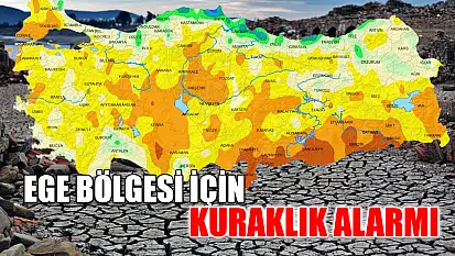 Ege Bölgesi için kuraklık alarmı