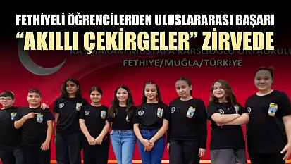 Fethiyeli öğrencilerden uluslararası başarı: 'Akıllı Çekirgeler' zirvede